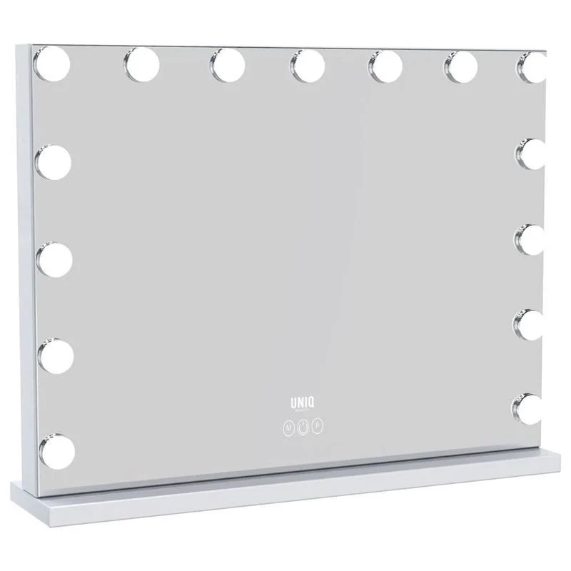 Schminkspiegel Hollywood – LED Beleuchtung & Touch – Weiß UNIQ