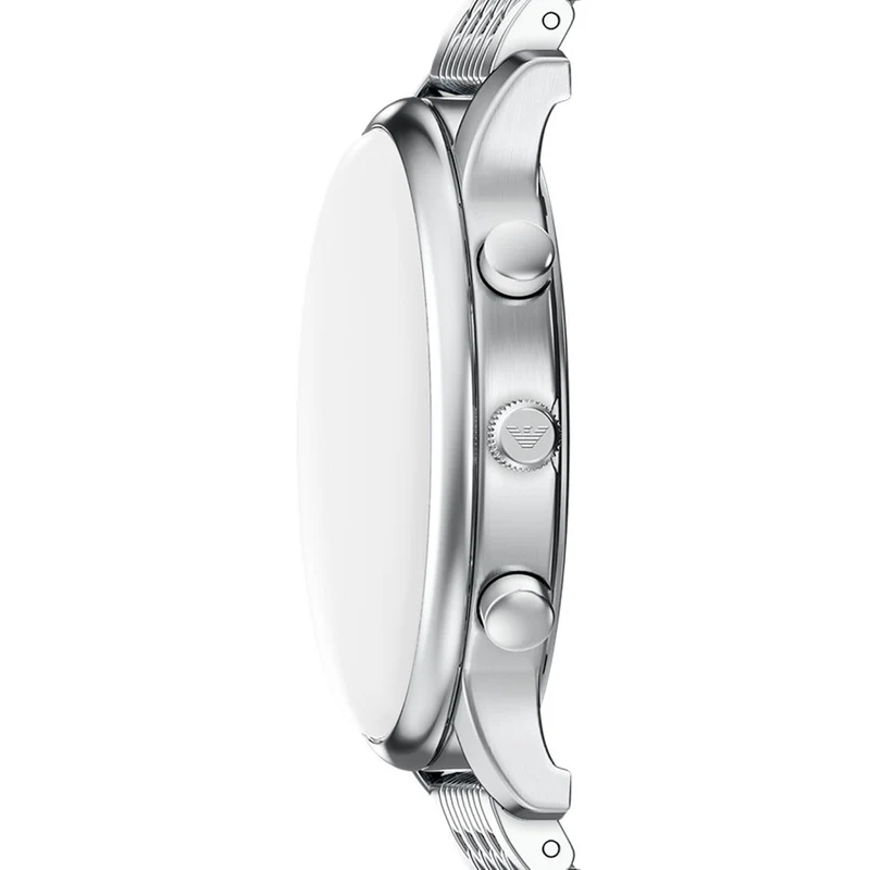 Emporio Armani Round Black Dial Watch AR11772