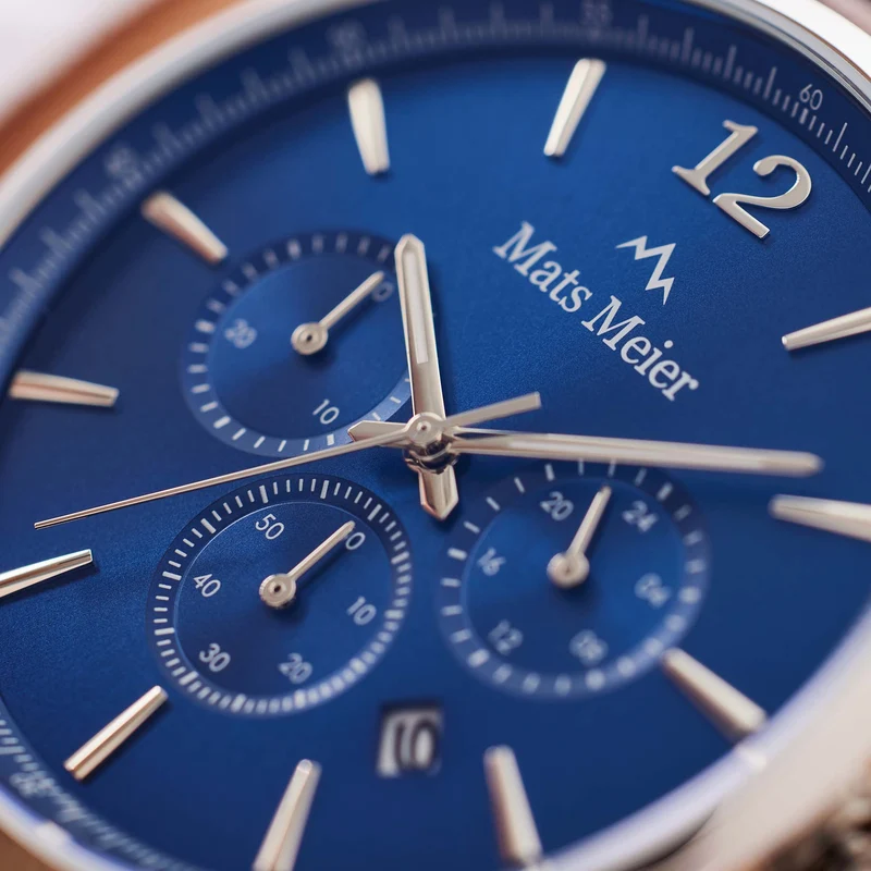 Mats Meier Grand Cornier herren Uhr Braun MM00103