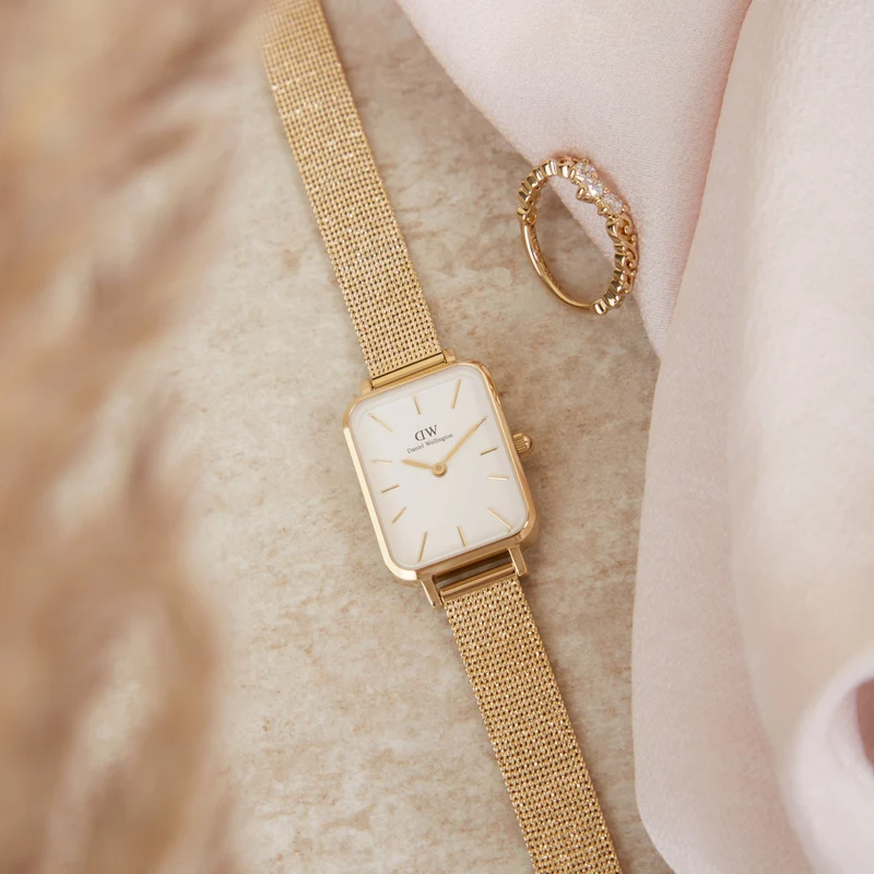 Daniel Wellington Quadro Gold damen Uhr DW00100556