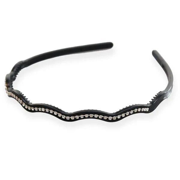 SOHO – Gewelltes Stirnband mit Diamanten