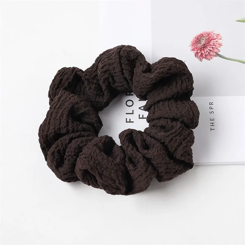SOHO Frida Scrunchie – Dunkelbraun