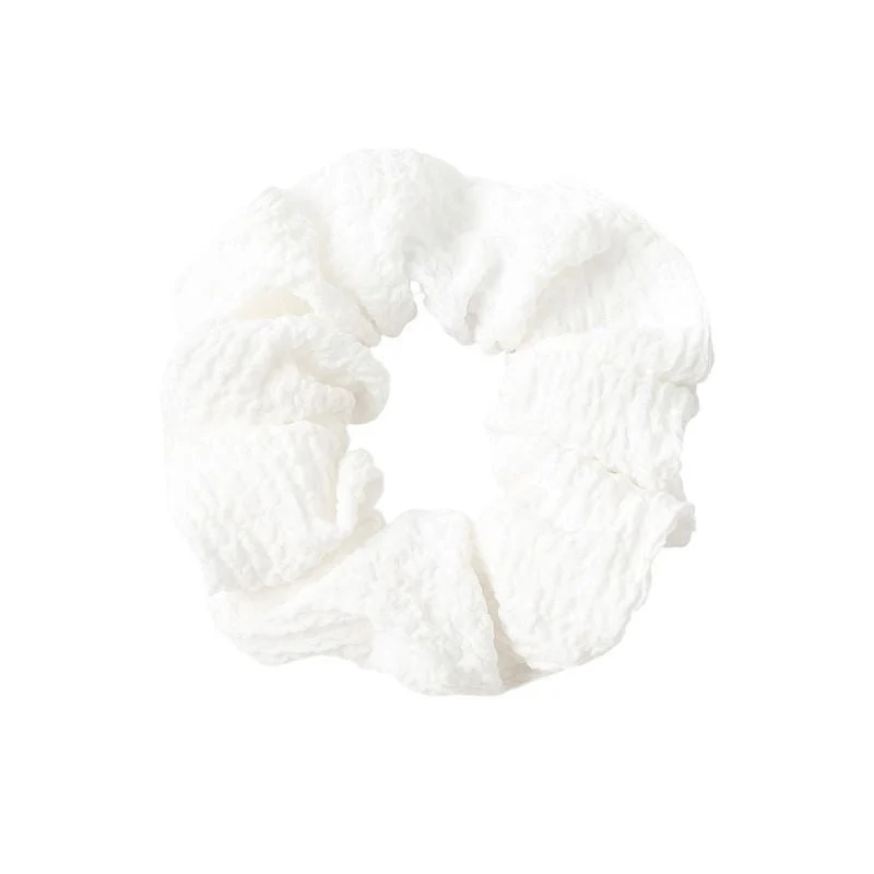 Scrunchie – SOHO Frida – Weiß aus Baumwolle