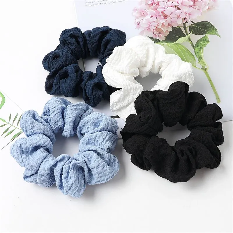 Scrunchie – SOHO Frida – Weiß aus Baumwolle