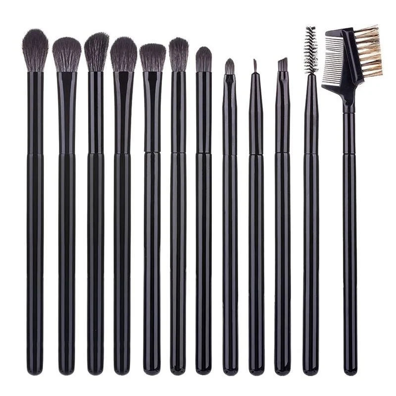 Technique PRO Colour Shifter Lidschatten- und Augenbrauen-Make-up-Pinsel-Set