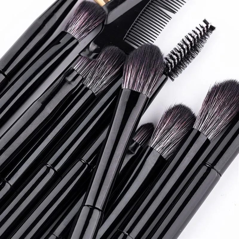Technique PRO Colour Shifter Lidschatten- und Augenbrauen-Make-up-Pinsel-Set