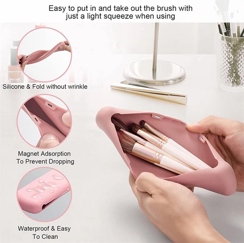 Technique PRO Reiseetui für Make-up-Pinsel aus Silikon