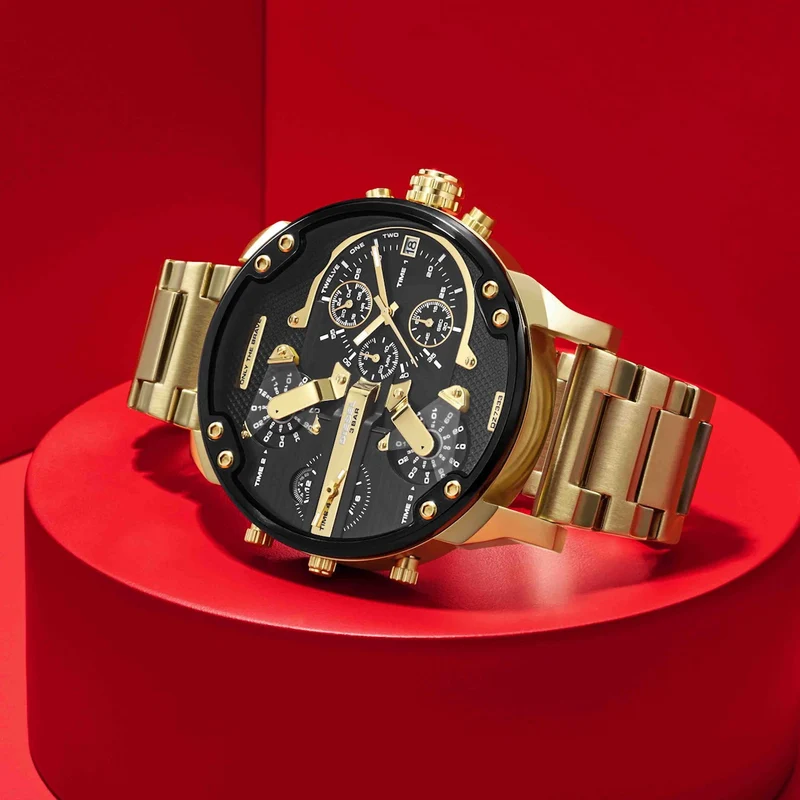 Diesel Mr. Daddy 2.0 herren Uhr Gold DZ7333