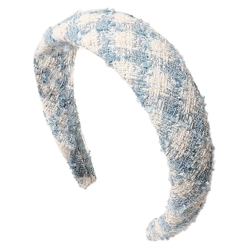 Haarreif Breit – SOHO Frigga Blau