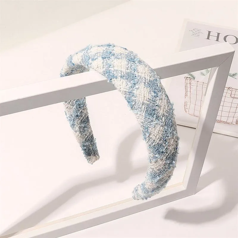 Haarreif Breit – SOHO Frigga Blau