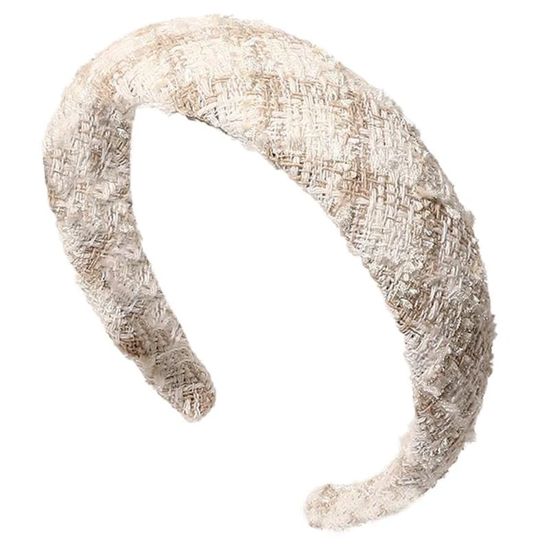 SOHO Frigga Haarreif – Breit – beige