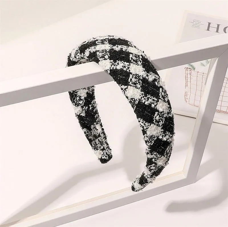 SOHO Frigga Breites Stirnband - Schwarz