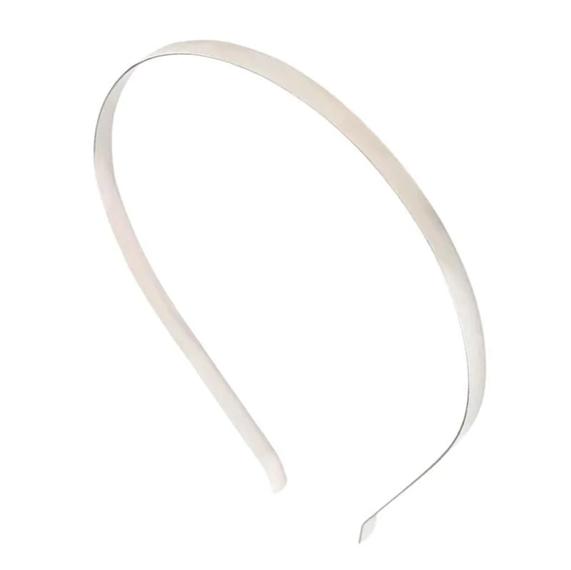 Haarreif aus Metall – Silber – SOHO Blanc