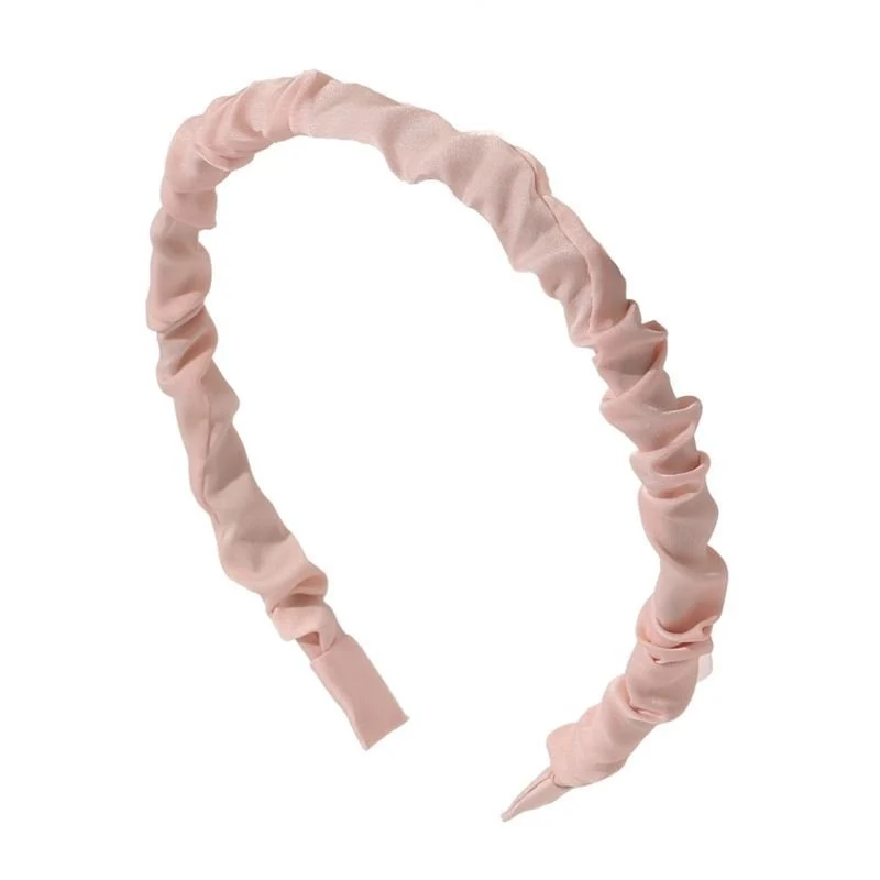 Haarreif SOHO Erin – Pastell pink aus Seide