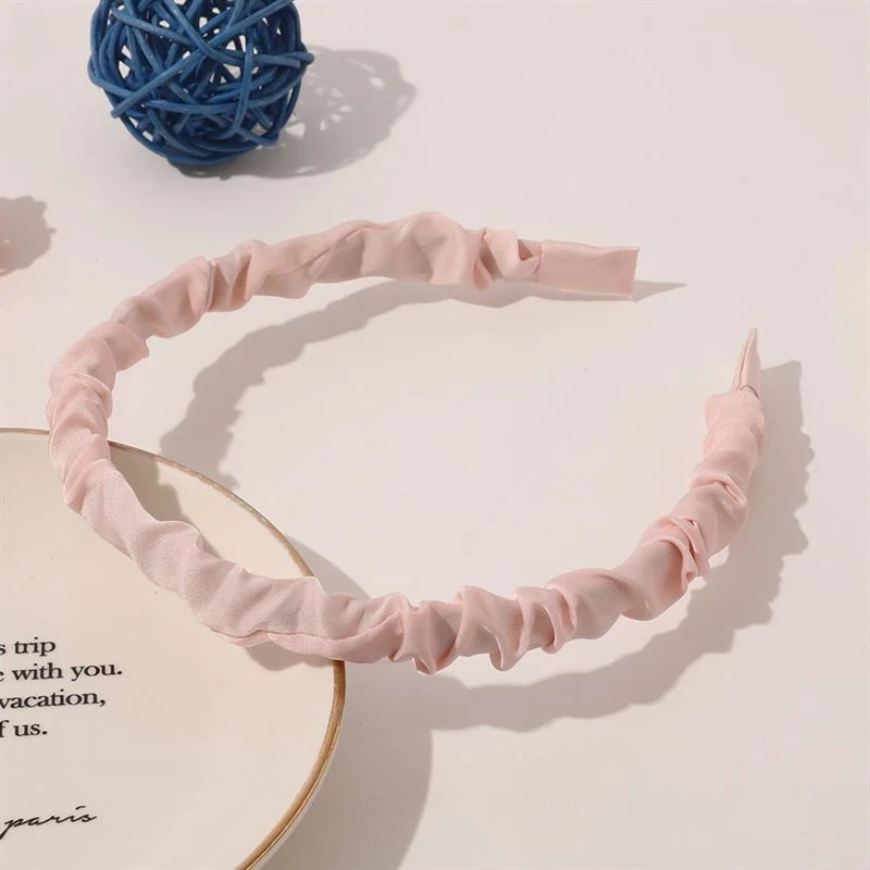 Haarreif SOHO Erin – Pastell pink aus Seide