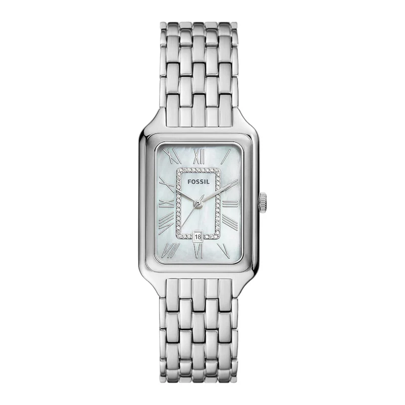 Fossil Raquel damen Uhr Silber ES5306