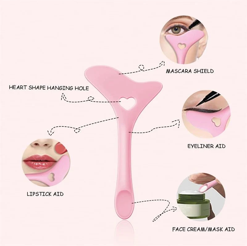 Make-up-Hilfe aus Silikon mit löffelförmigem Applikator von Technique PRO