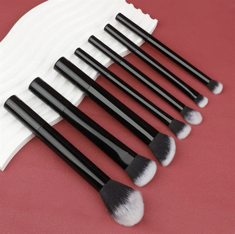Technique PRO Chic Make-up-Pinselset, 7-tlg. - Schwarz