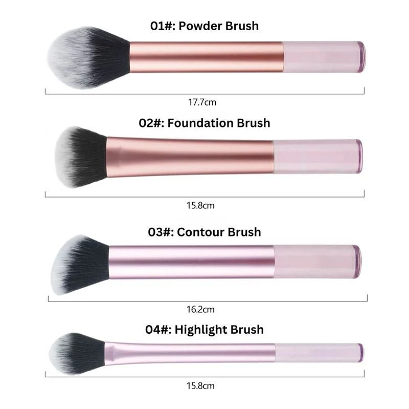 Technique PRO Glam Makeuppinsel-Set – 7-teilig