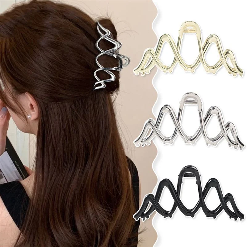 Haarspange SOHO Ziv – Schwarz aus Metall