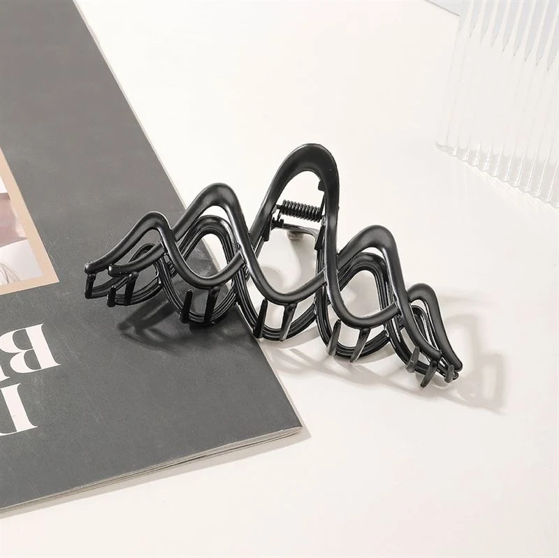 Haarspange SOHO Ziv – Schwarz aus Metall