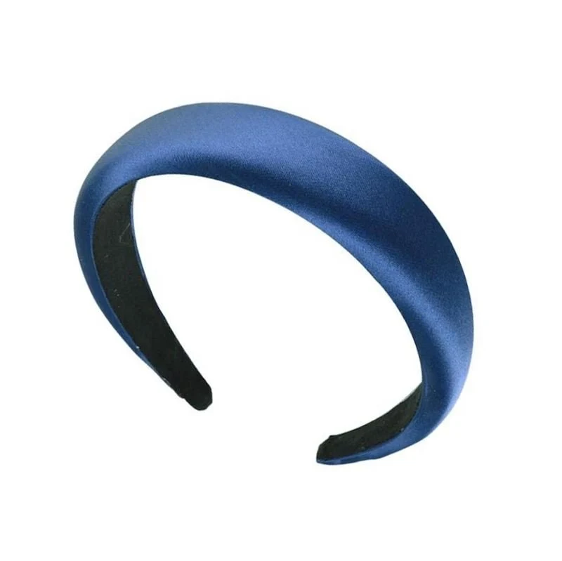 Haarreif – Satin – Dunkelblau – SOHO