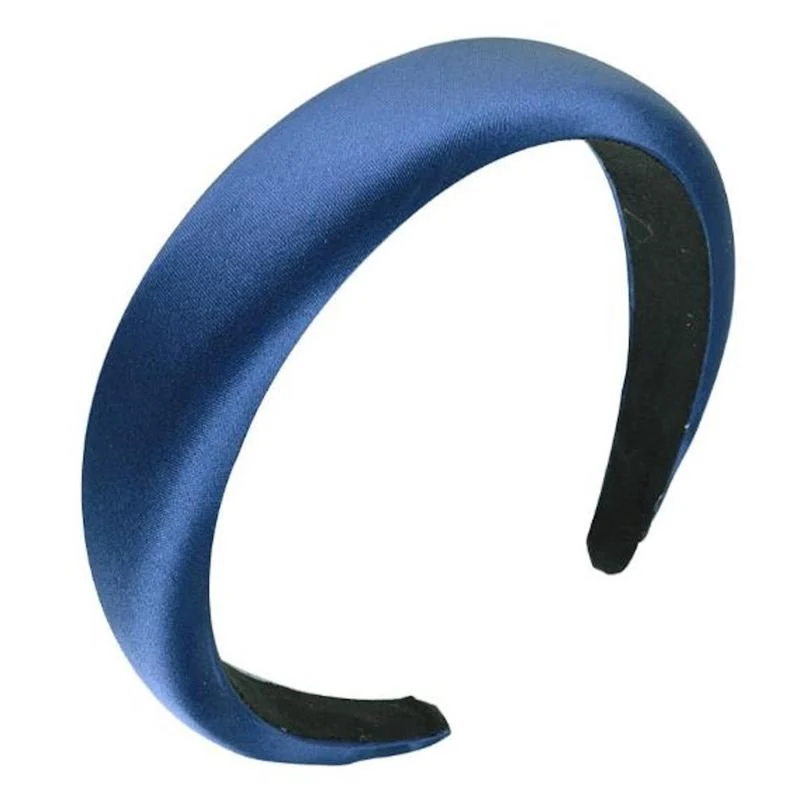 Haarreif – Satin – Dunkelblau – SOHO