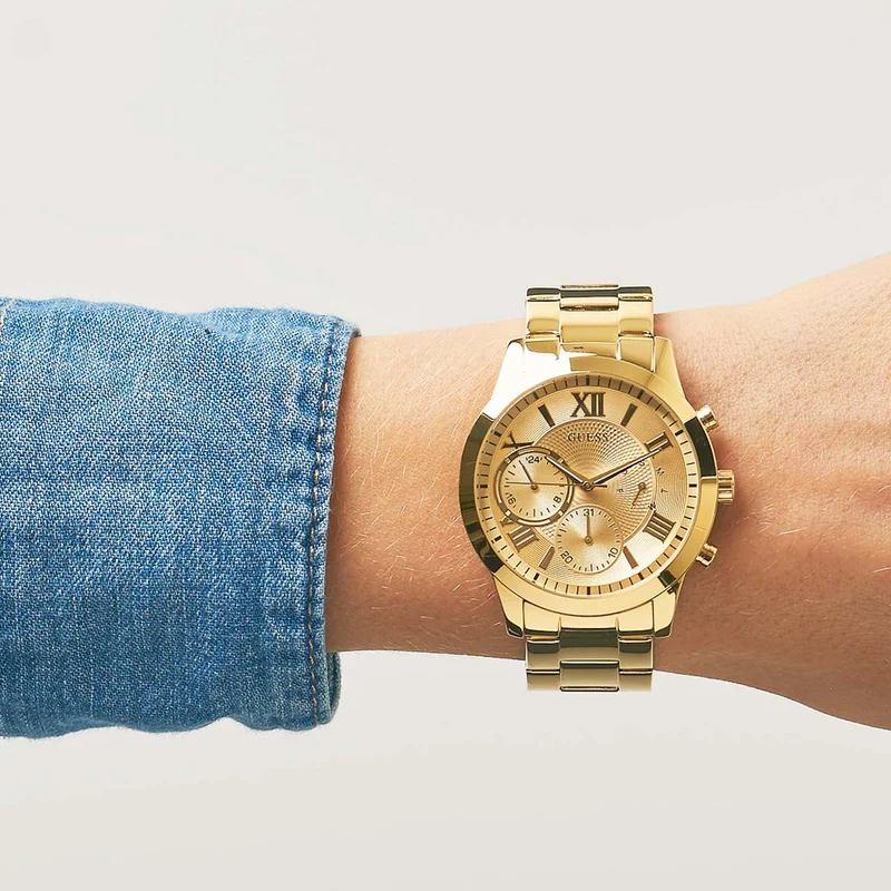 GUESS damen Uhr Gold W1070L2