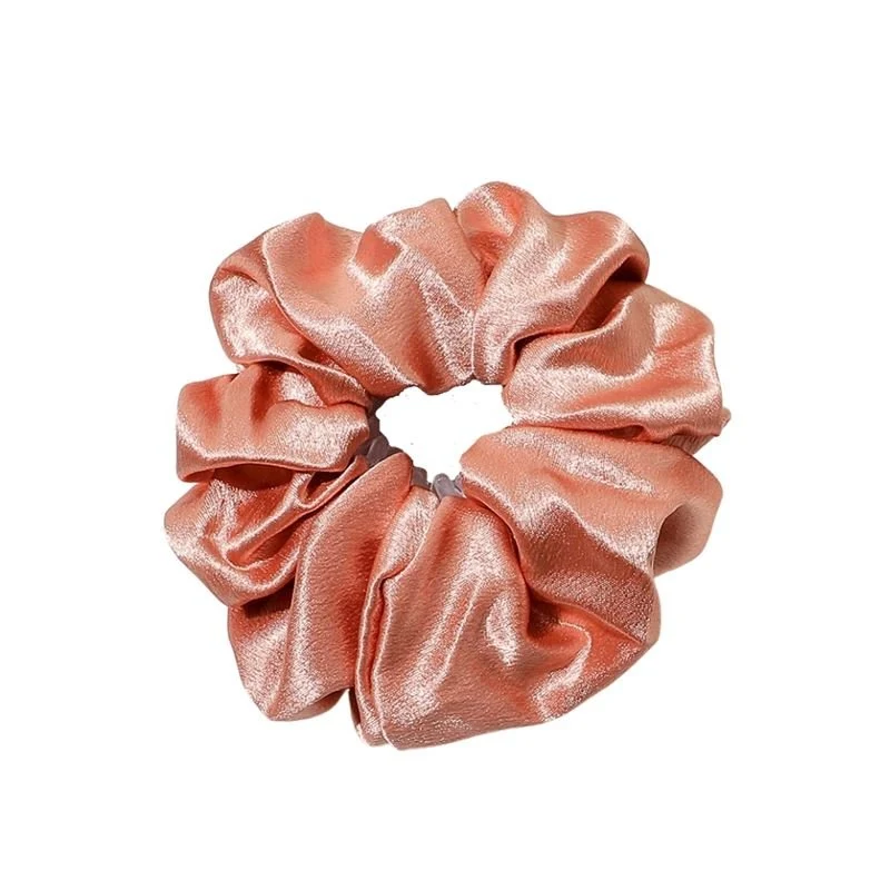 Scrunchie Haar-Spirale für Pferdeschwanz – Champagne