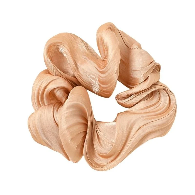 Scrunchie – SOHO Bine – Sepia Braun aus Satin