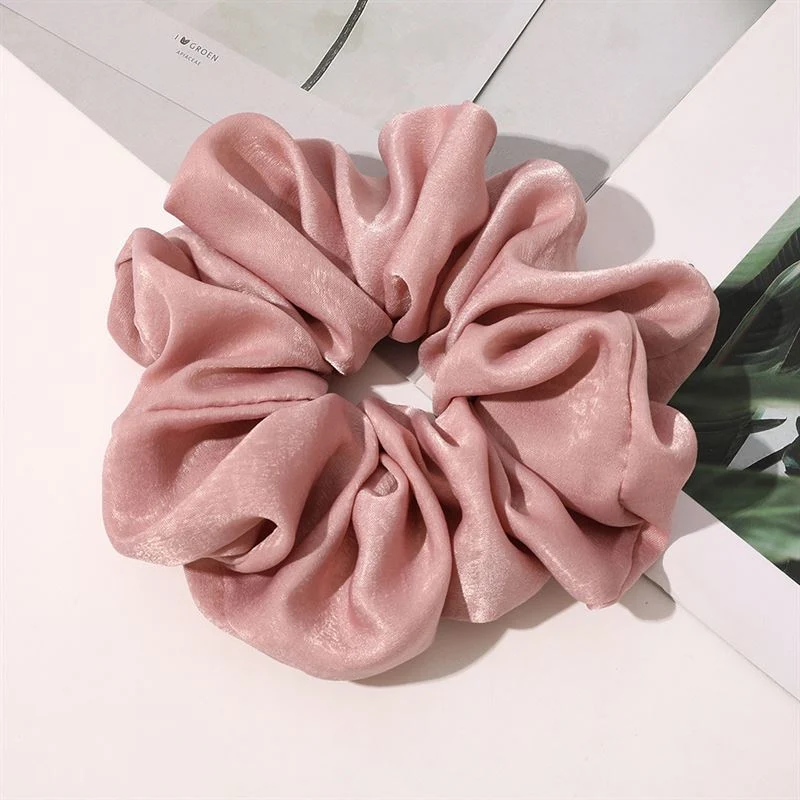Chris Rubin Scrunchie – Aris XL Chiffon pink