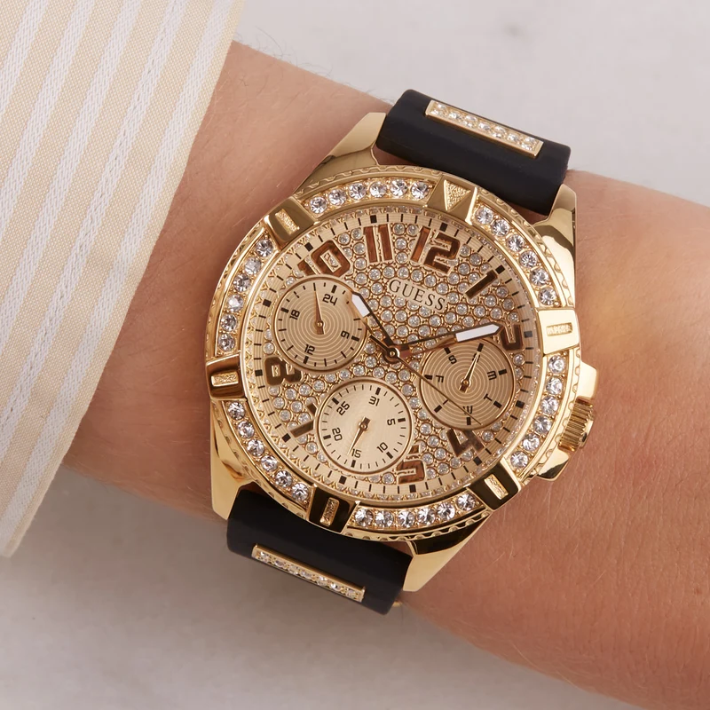 GUESS Lady Frontier damen Uhr Schwarz W1160L1