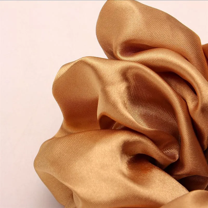 SOHO Riva XL Scrunchie – Dunkelbraun