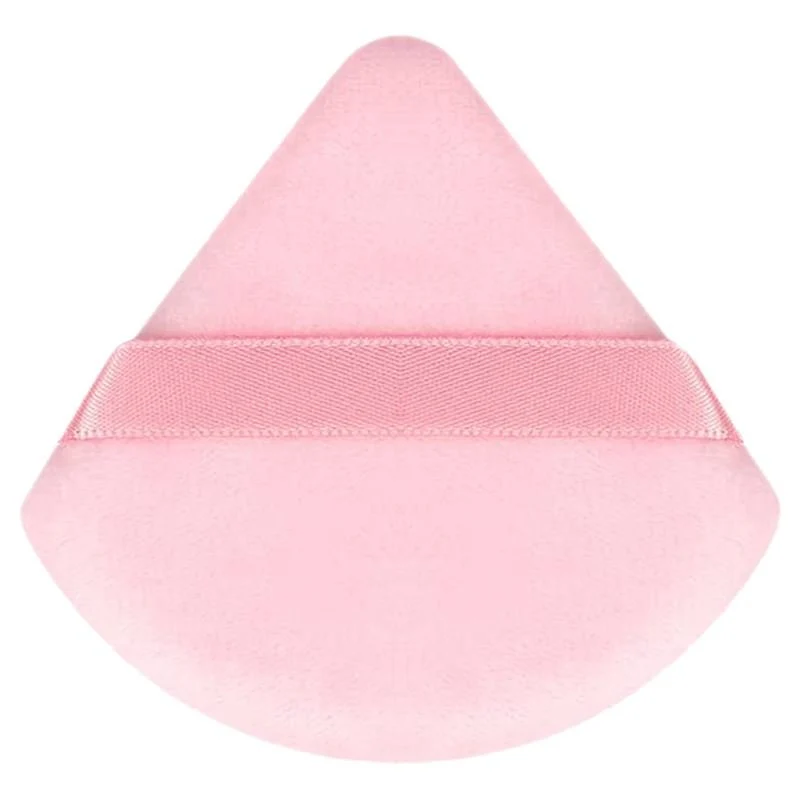 Puderquasten in Dreiecksform von Technique PRO, rosa, 6 Stück