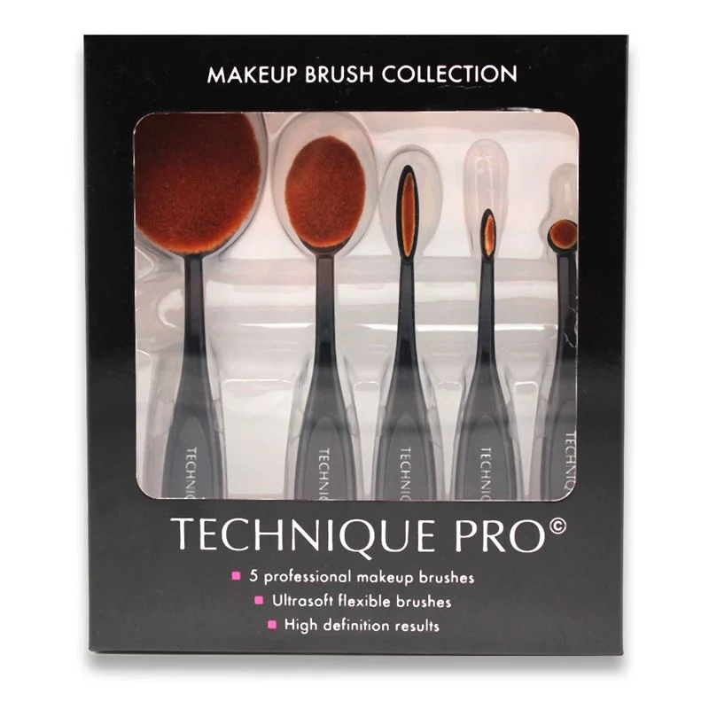 Technique PRO Ovalpinsel - 5er Set