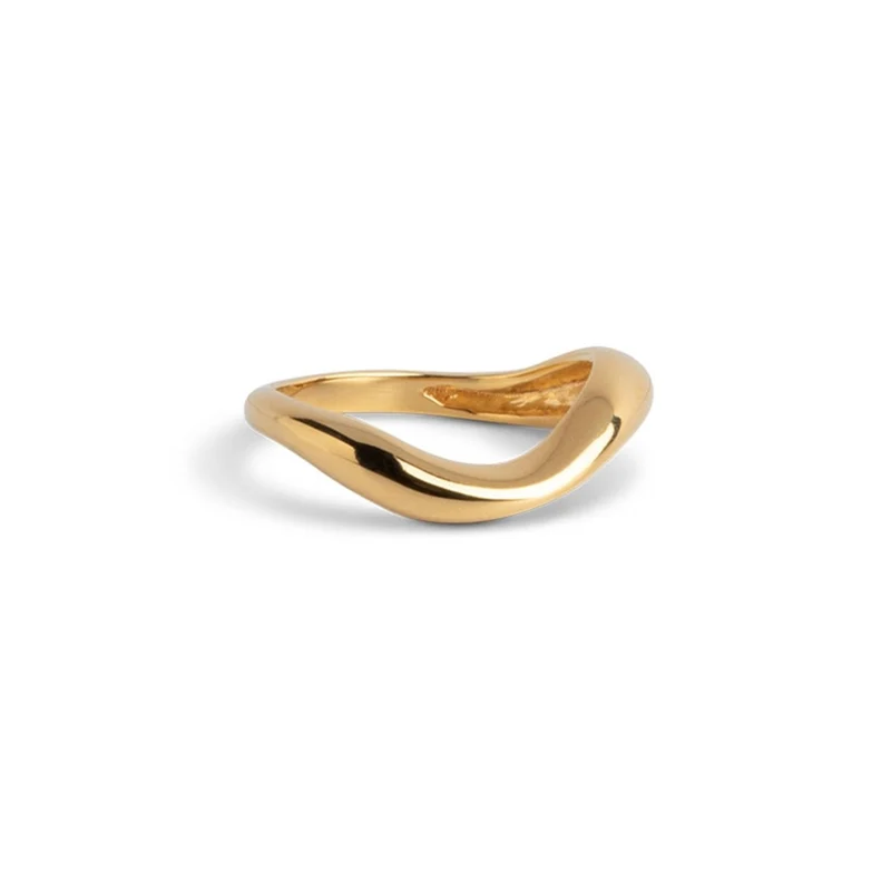 ENAMEL Copenhagen damen Ring 750 Vergoldung R74G-52