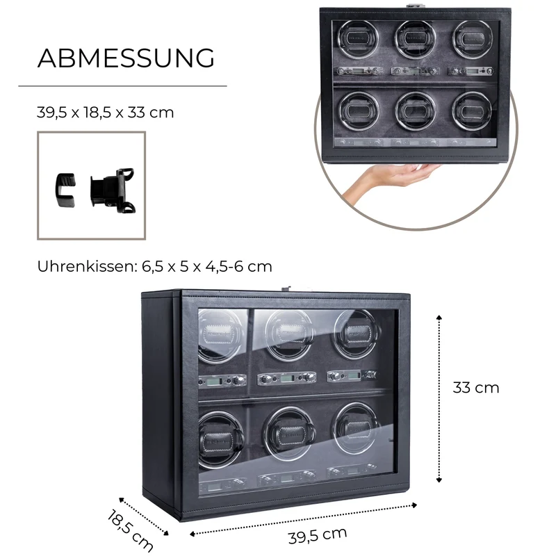 BOND Uhrenbeweger für 6 Uhren