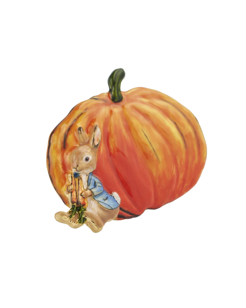 Fable England x Peter Rabbit Pumpkin Brooch