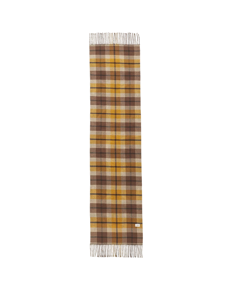 Woodland Tales Jacquard Scarf in Taupe