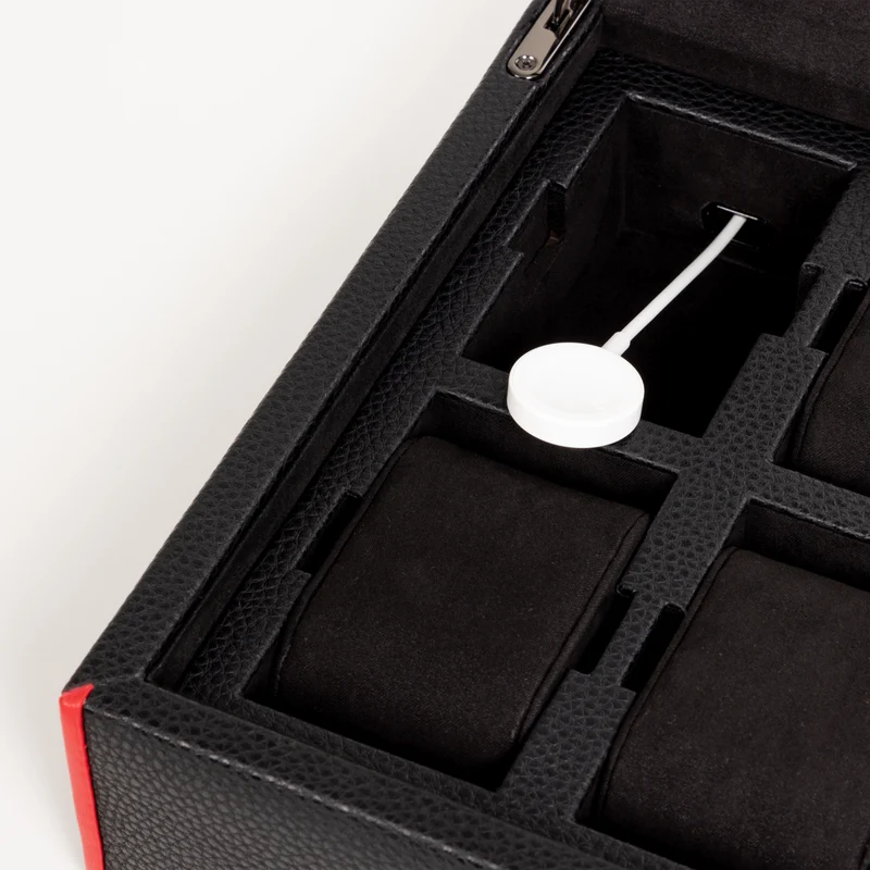 MARANELLO – 10er Uhrenbox - Genarbtes Vollrindleder