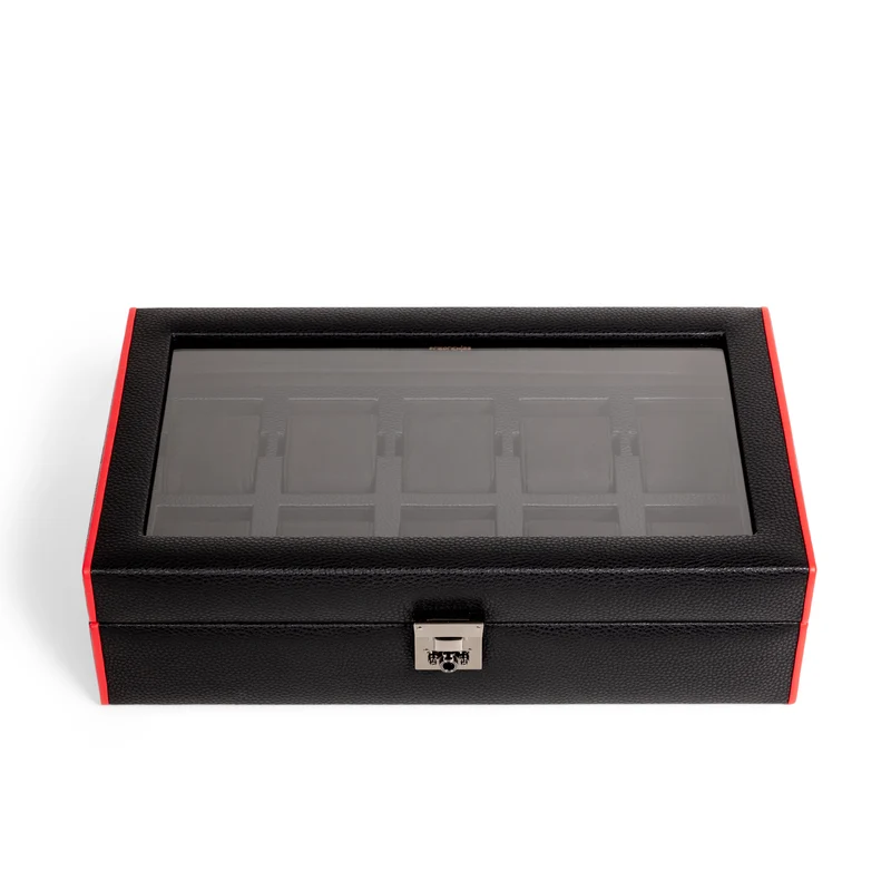 MARANELLO – 10er Uhrenbox - Genarbtes Vollrindleder