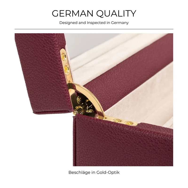 VITORIA - Großer Schmuckkasten - Echt Leder