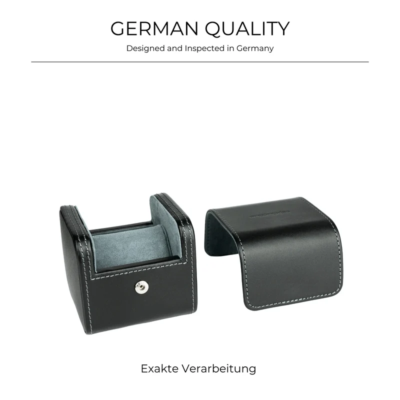 INFINITY Uhrenetui für 1 Uhr aus Leder