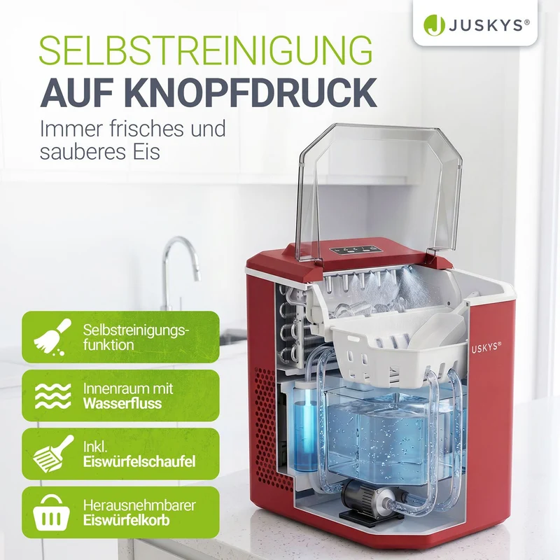 Eiswürfelmaschine mit Selbstreinigung IceOracle