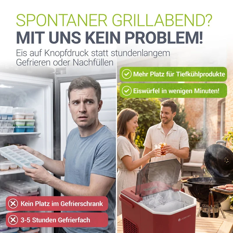 Eiswürfelmaschine mit Selbstreinigung IceOracle