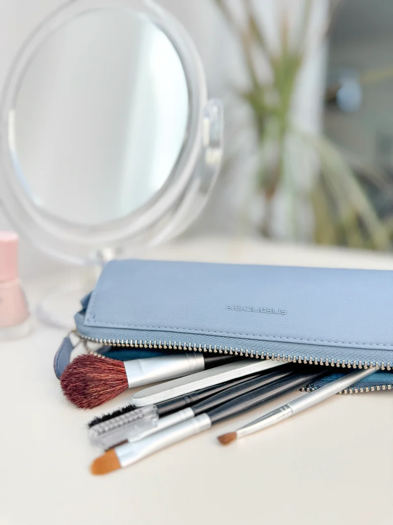 SIENNA Schmuckrolle Make-up Etui - Leder