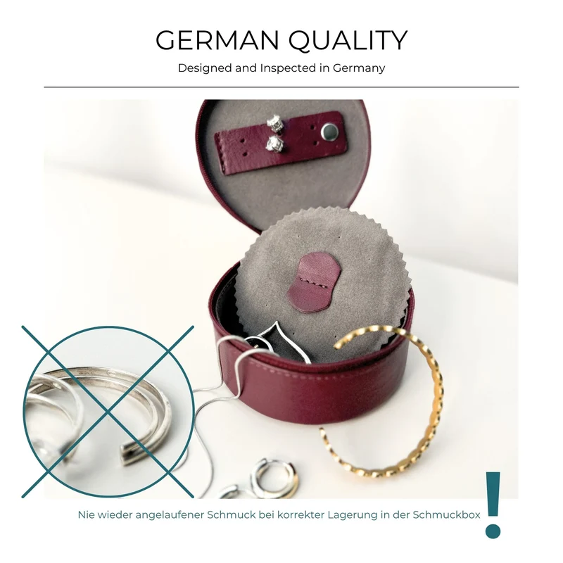 SIENNA Schmuckbox - Leder