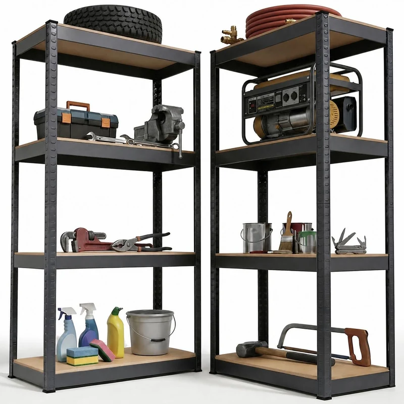 Lagerregal Easy 2er Set 160 x 80 x 40 cm