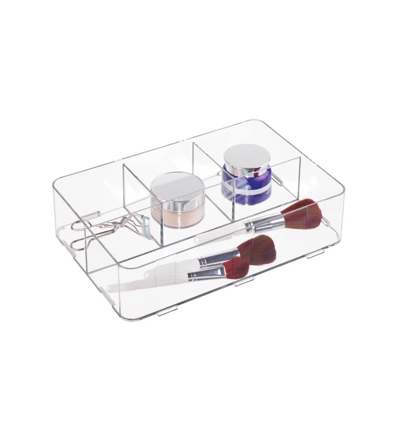 CLARITY Click-Organizer 4 Fächer - 30.5x21x7.6cm
