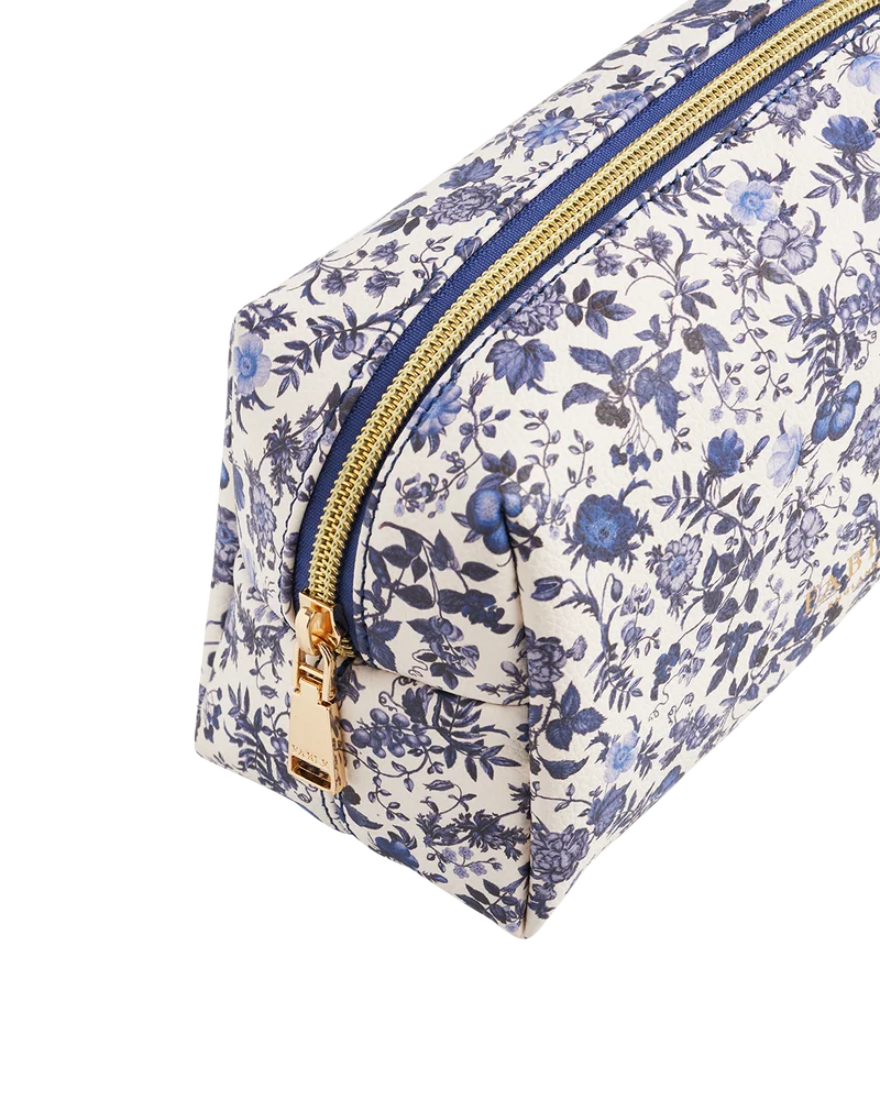 Blue Ditsy Pouch Small